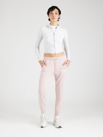 Tapered Pantaloni sportivi 'Legacy' di Hummel in rosa