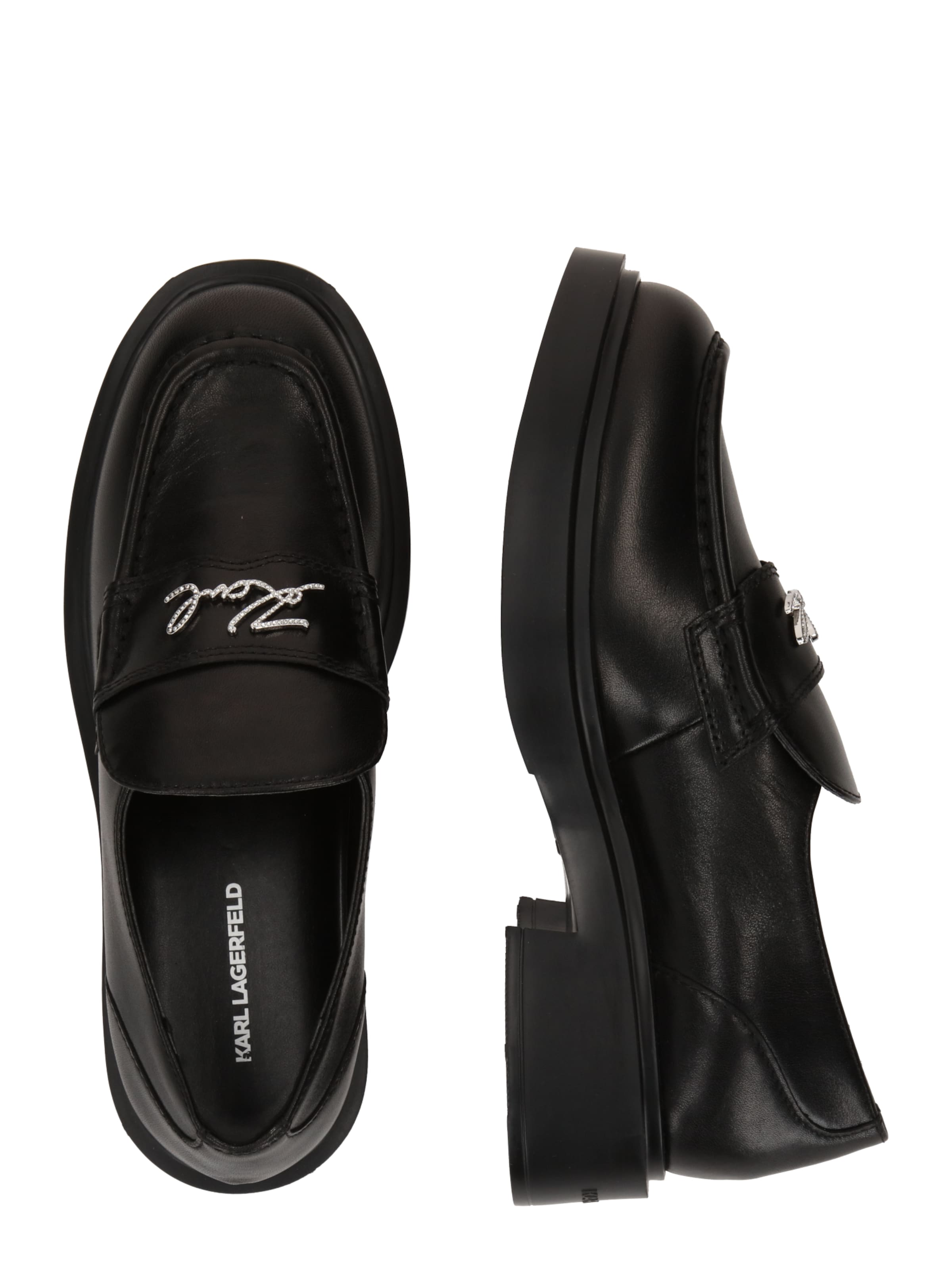 Karl Lagerfeld Papuče - Čierna