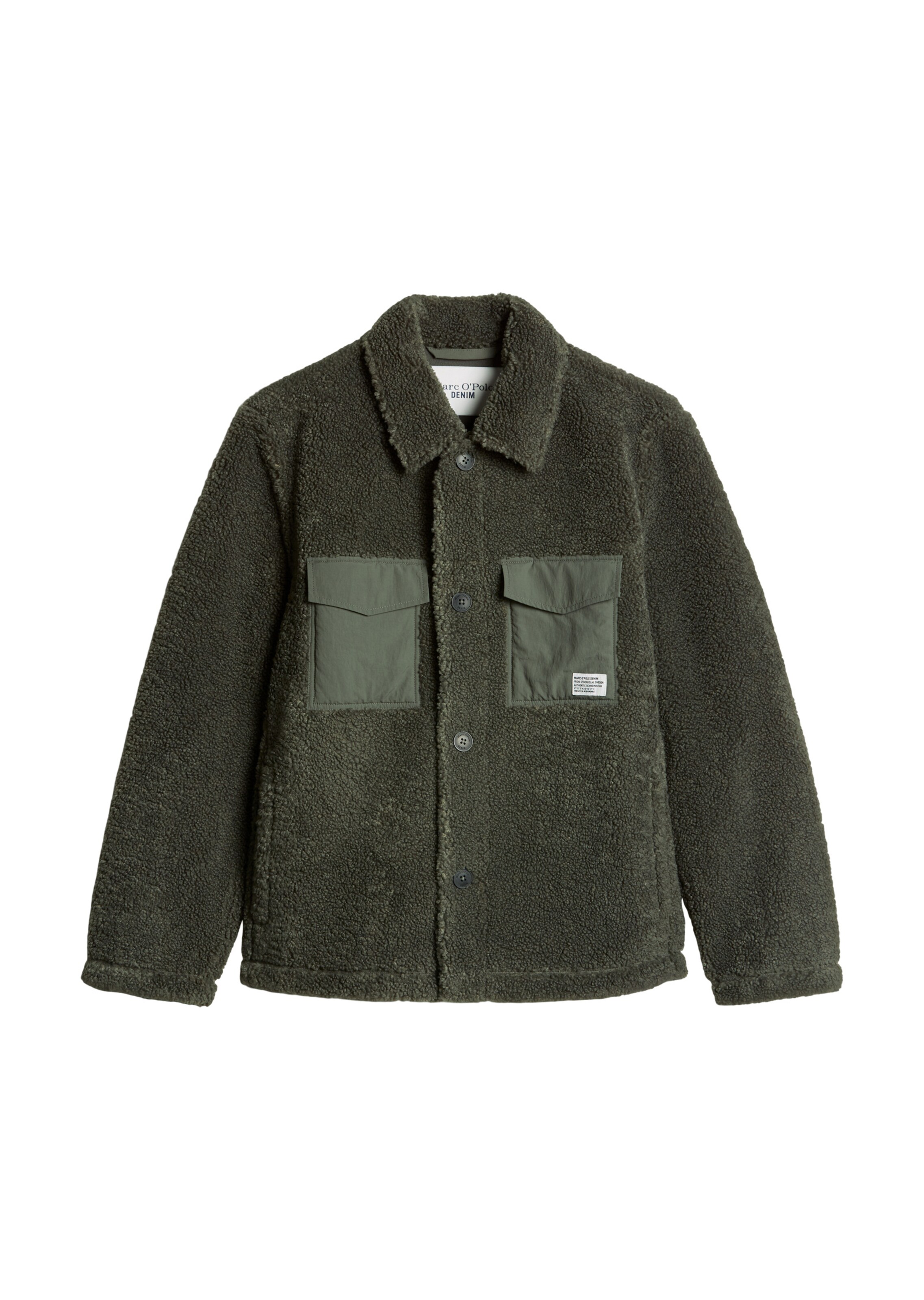 Marc O'Polo DENIM Tussenjas in Groen: voorkant
