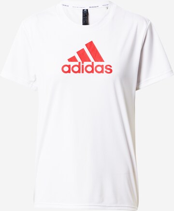 balta ADIDAS SPORTSWEAR Sportiniai marškinėliai: priekis