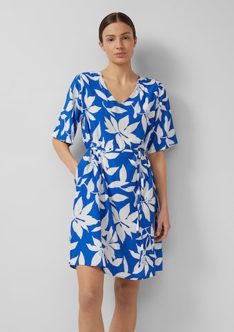 s.Oliver Jurk in Blauw: voorkant