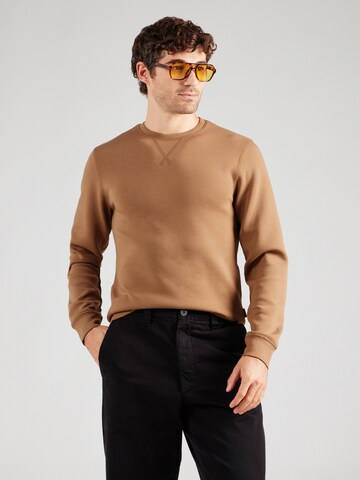 Felpa 'NOOS' di BLEND in marrone: frontale