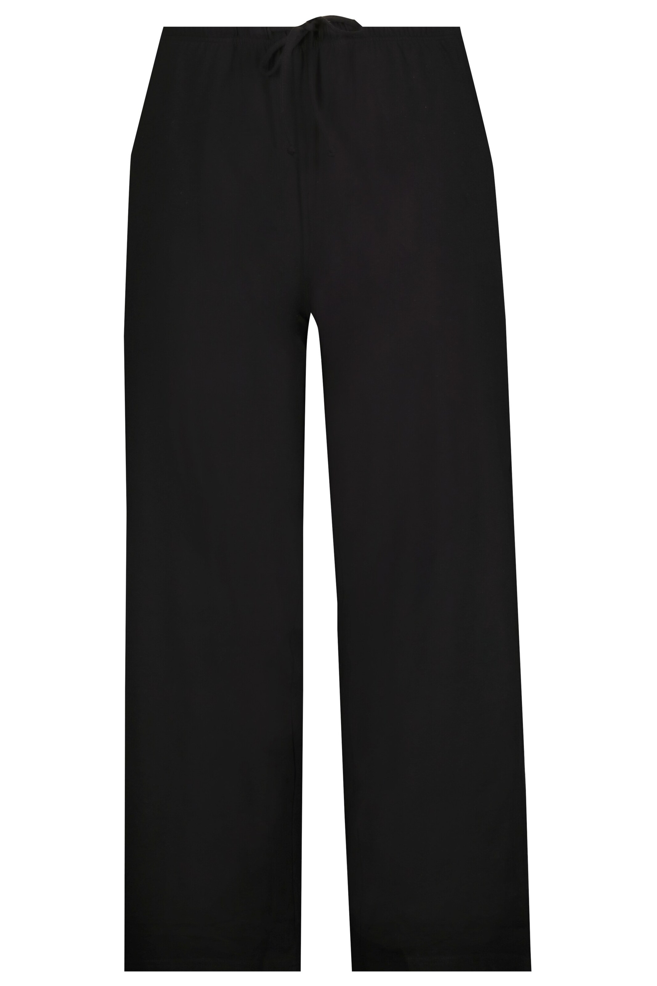 Ulla Popken Regular Broek in Zwart: voorkant