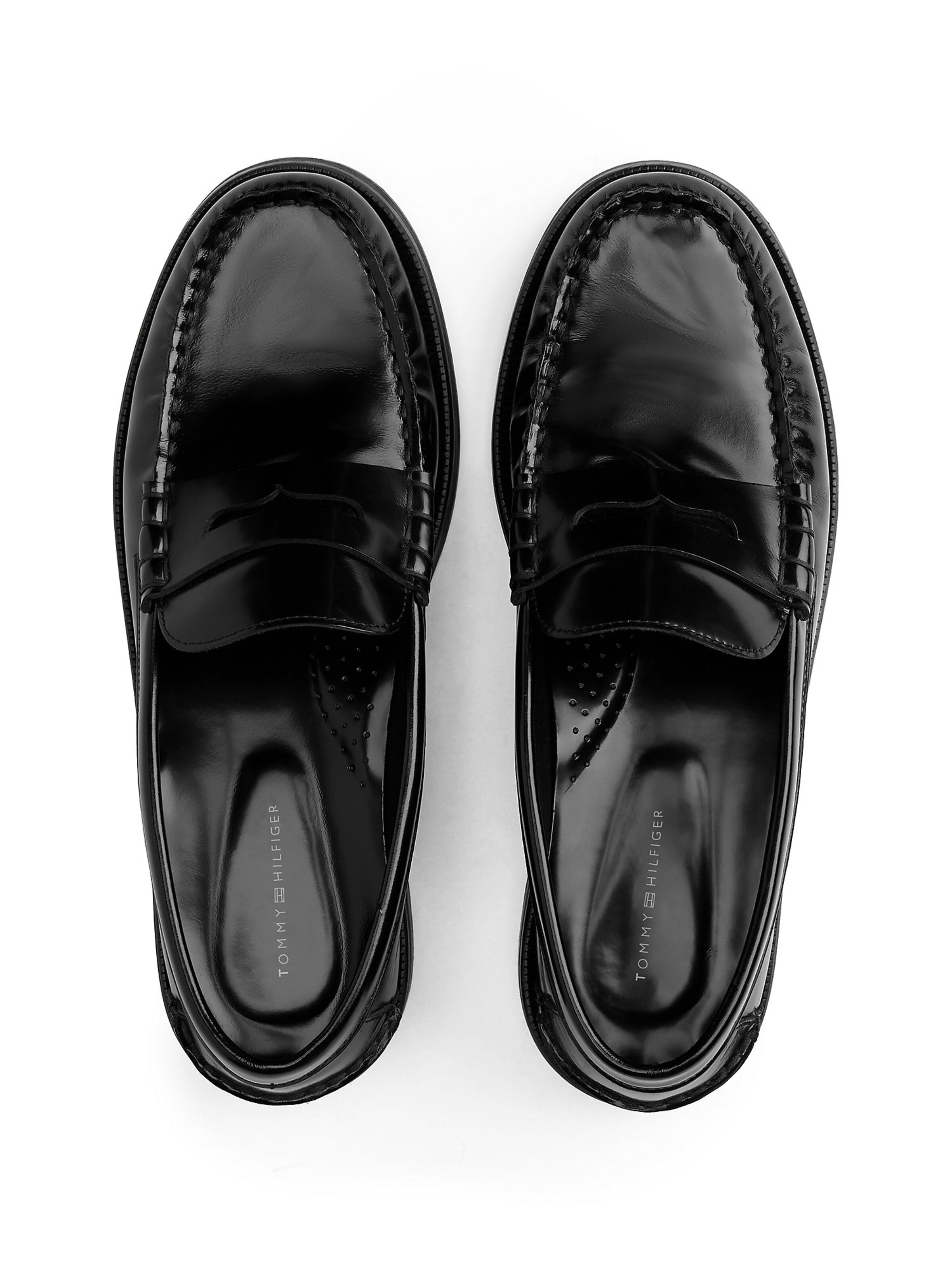 TOMMY HILFIGER Moccasins in Black