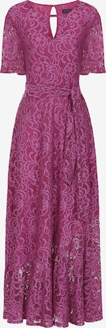 Robe de cocktail HotSquash en violet : devant