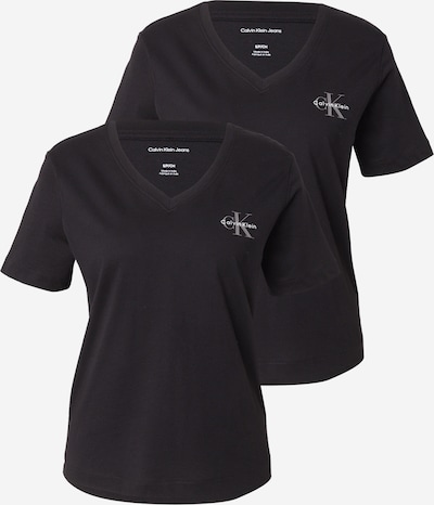 Calvin Klein Jeans Paita värissä harmaa / musta / valkoinen, Tuotenäkymä