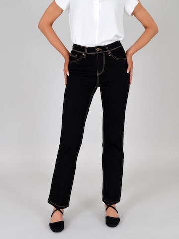 esra Regular Jeans in Schwarz