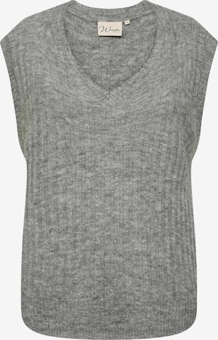 Wasabi Concept Neuleliivi 'Tonja' värissä harmaa: etupuoli