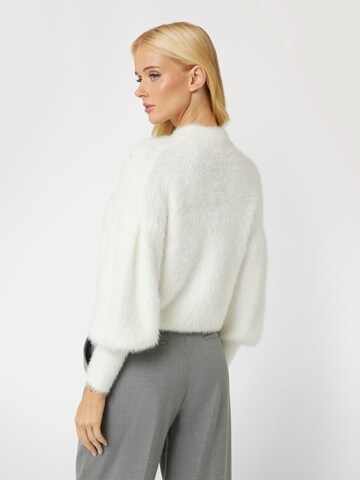 GUESS - Pullover 'Keyla' em branco