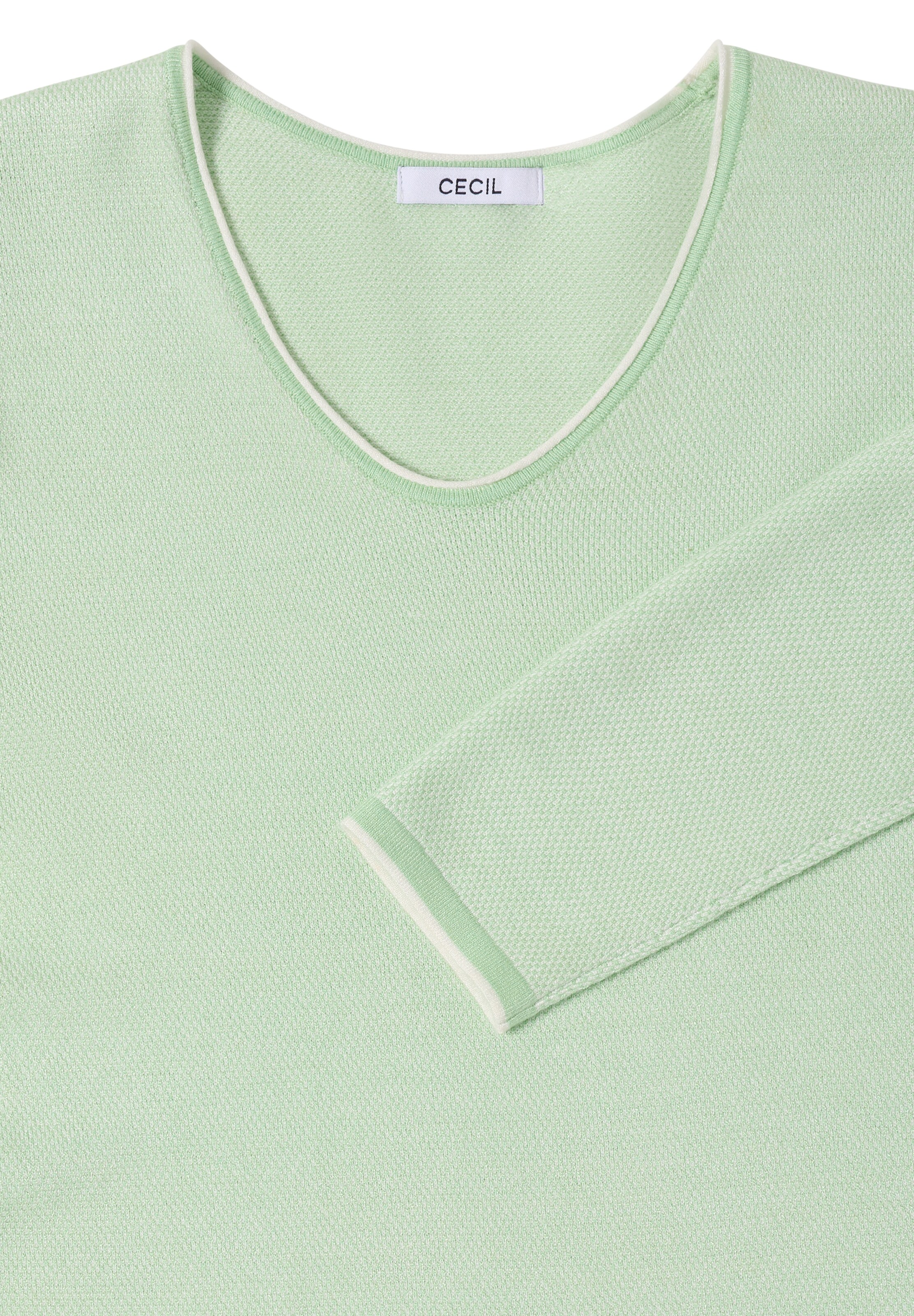 CECIL Pullover in Grün