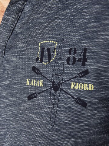 T-Shirt 'Gistur' Jan Vanderstorm en bleu