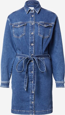 Pepe Jeans Shirt dress 'Selena' in Blue: front