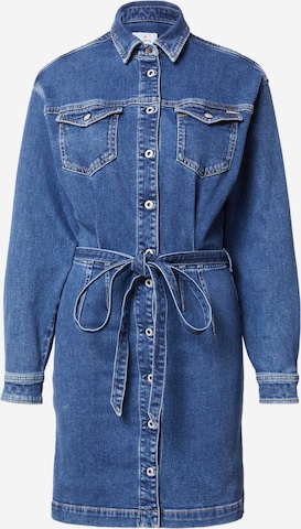 Pepe Jeans Shirt Dress 'Selena' in Blue: front
