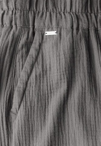 STREET ONE Wide leg Pants in Grey