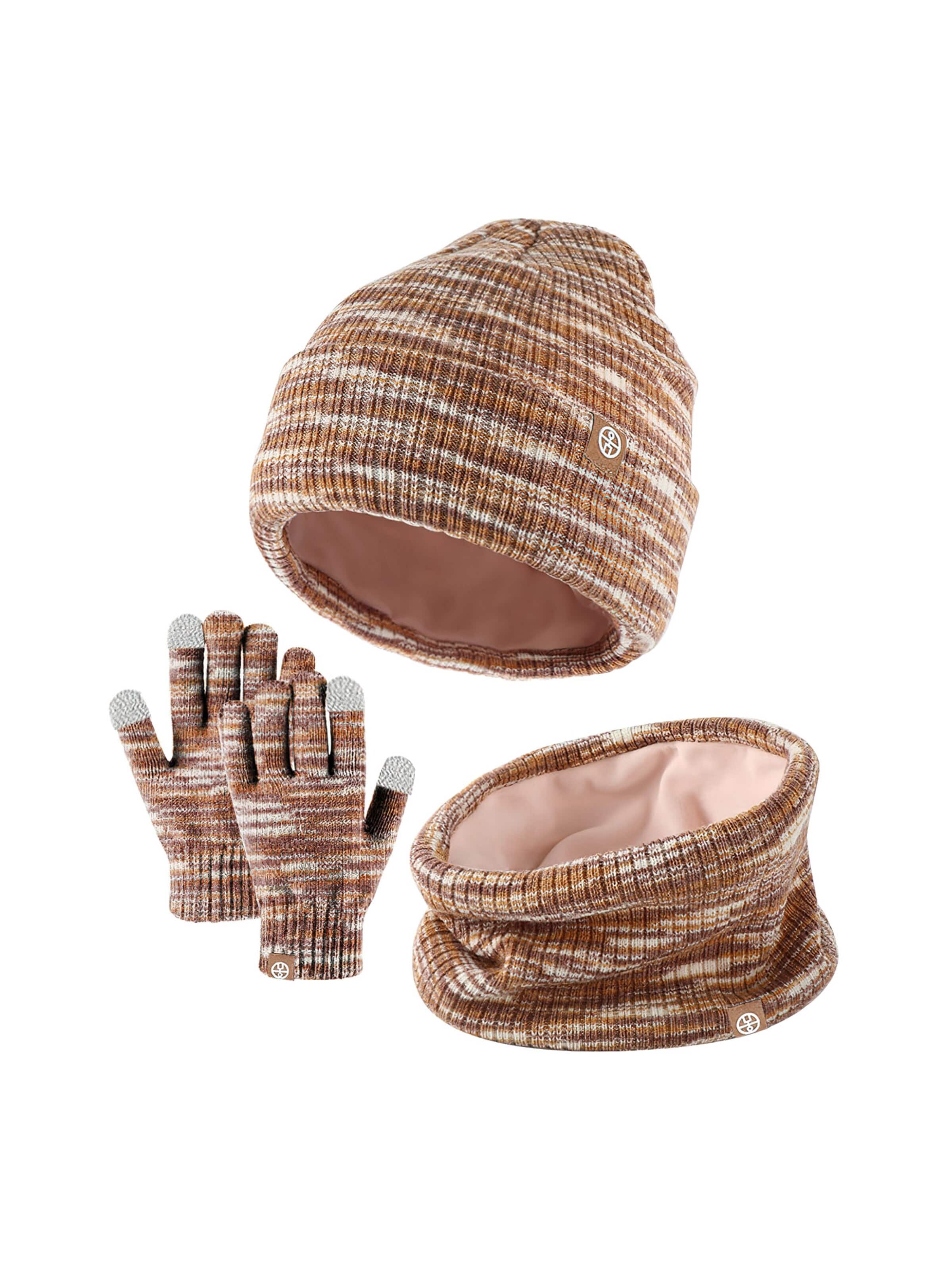 Magicshe Beanie in Brown: front