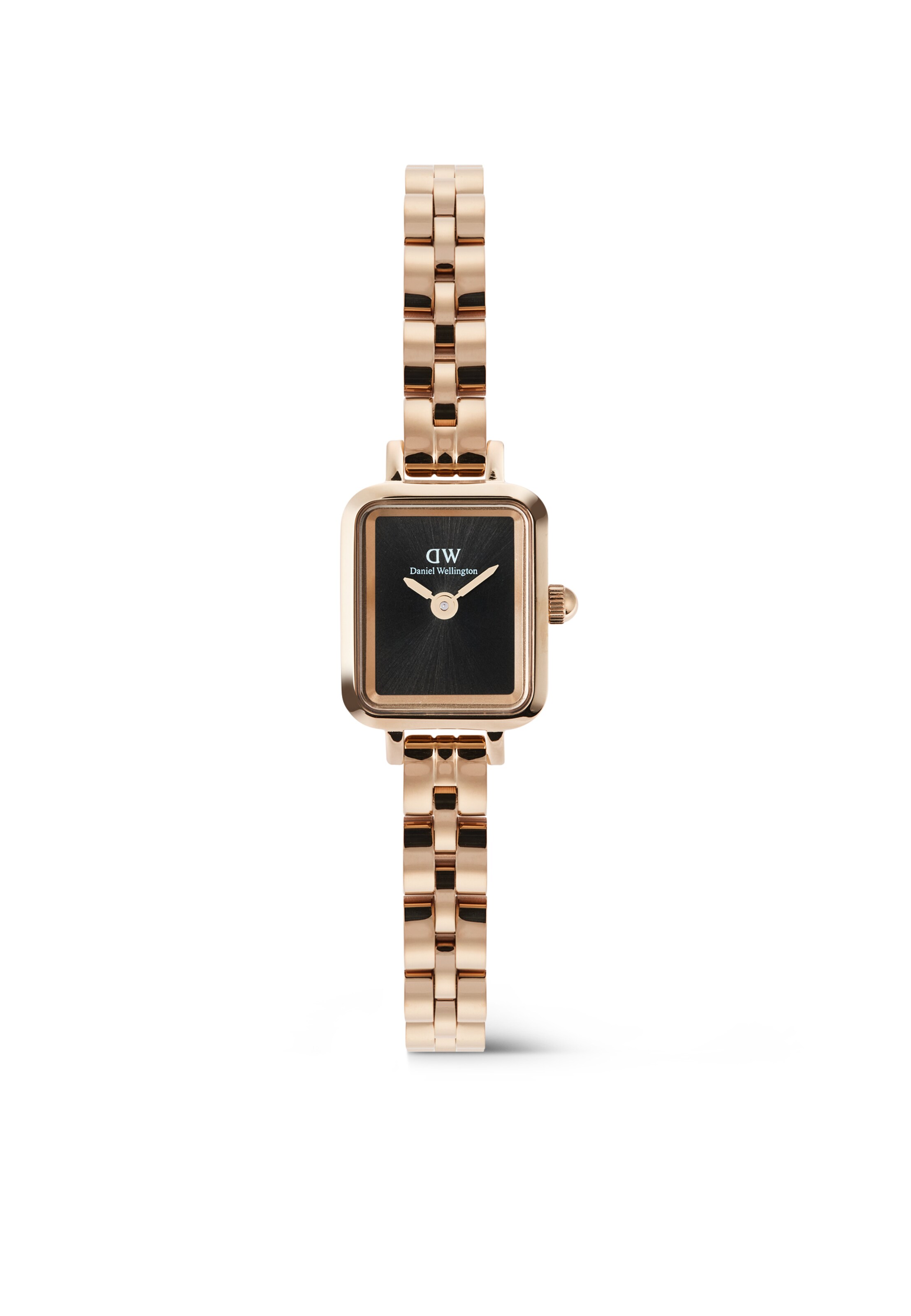 Orologio analogico 'QUADRO MINI' di Daniel Wellington in oro: frontale
