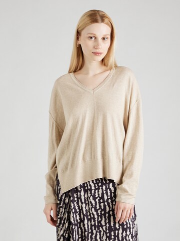 MOS MOSH Pullover i beige: forside