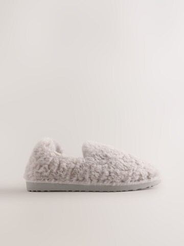 Pantoufle Next en gris