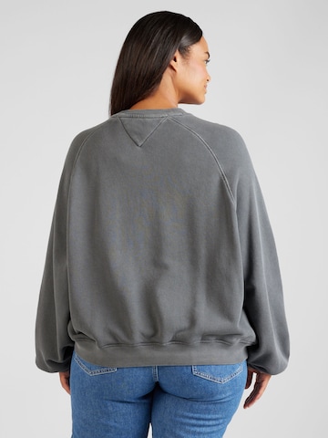 Sweat-shirt Tommy Jeans Curve en gris