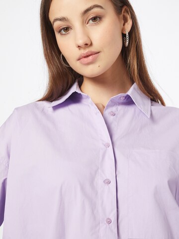 Camicia da donna 'Elanu' di Moves in lilla