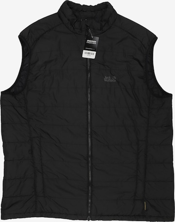 JACK WOLFSKIN Weste XXXL in Schwarz: Vorderseite