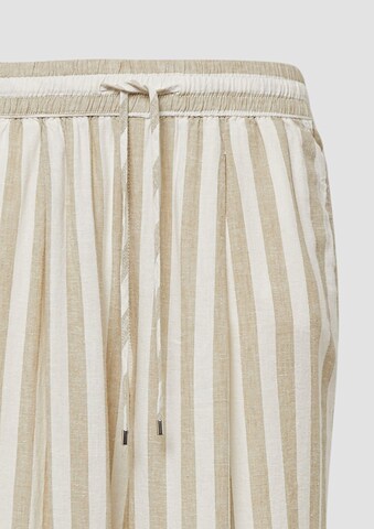 s.Oliver Wide leg Trousers in Brown