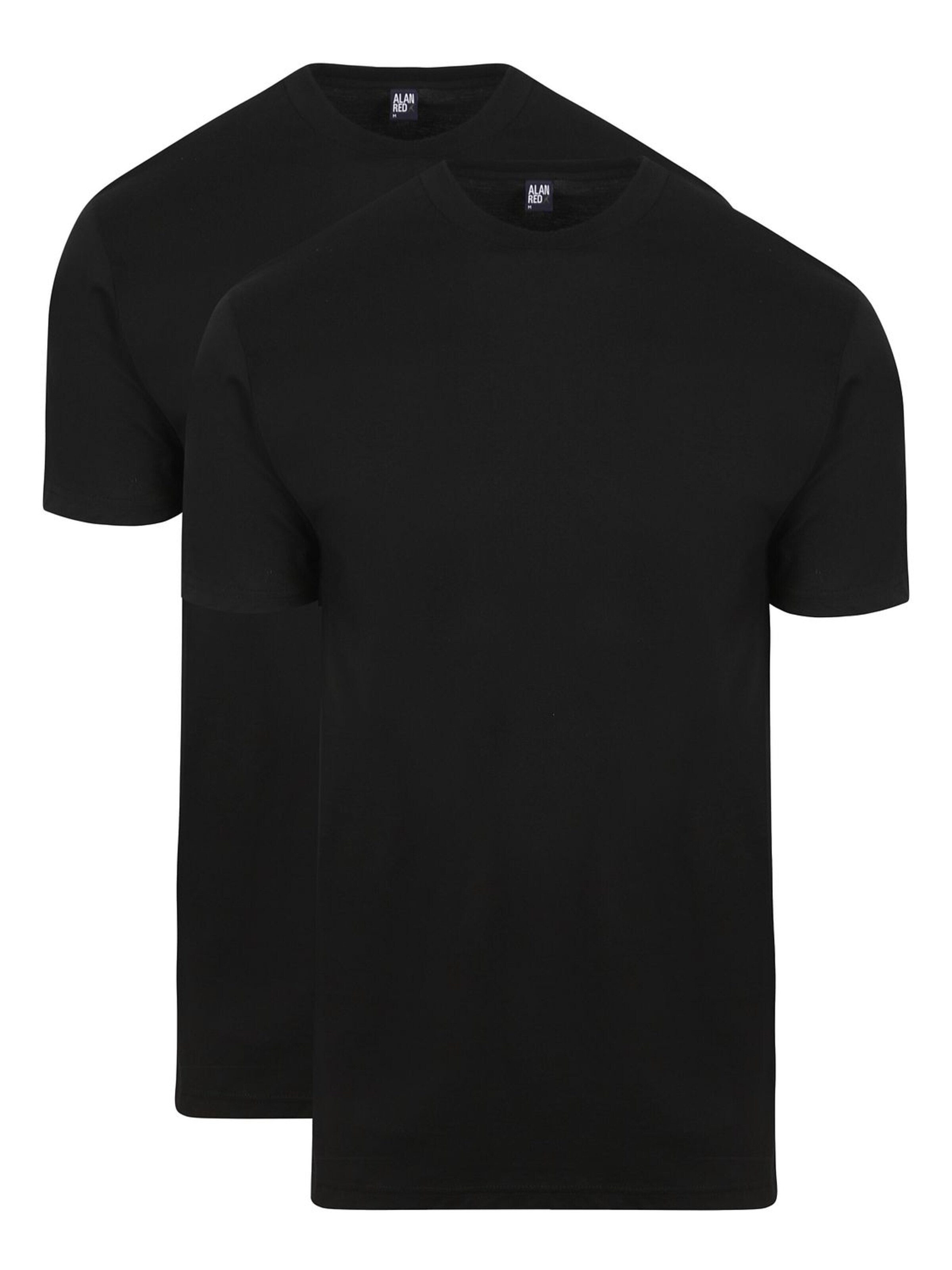 alan red Shirt 'Virginia' in Black