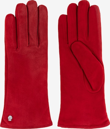 Roeckl Full Finger Gloves in Red: front