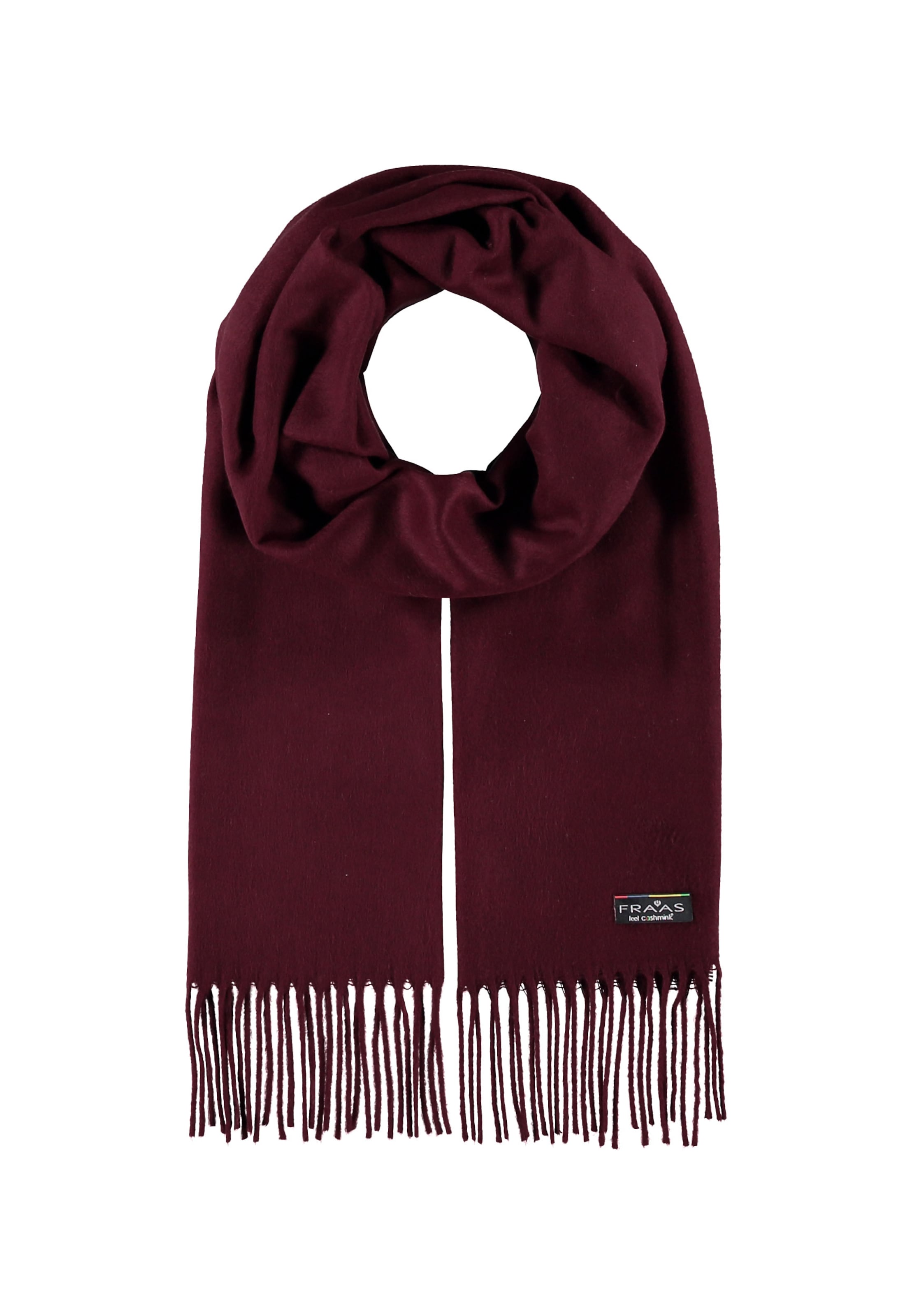 FRAAS Schal in Rot: Vorderseite