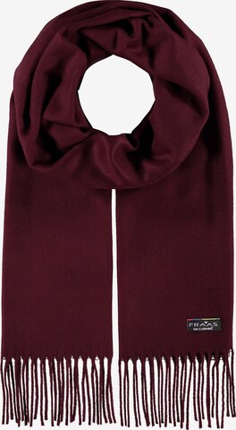 FRAAS Scarf in Red: front