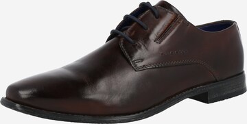 bugatti Lace-Up Shoes 'Armo' in Brown: front