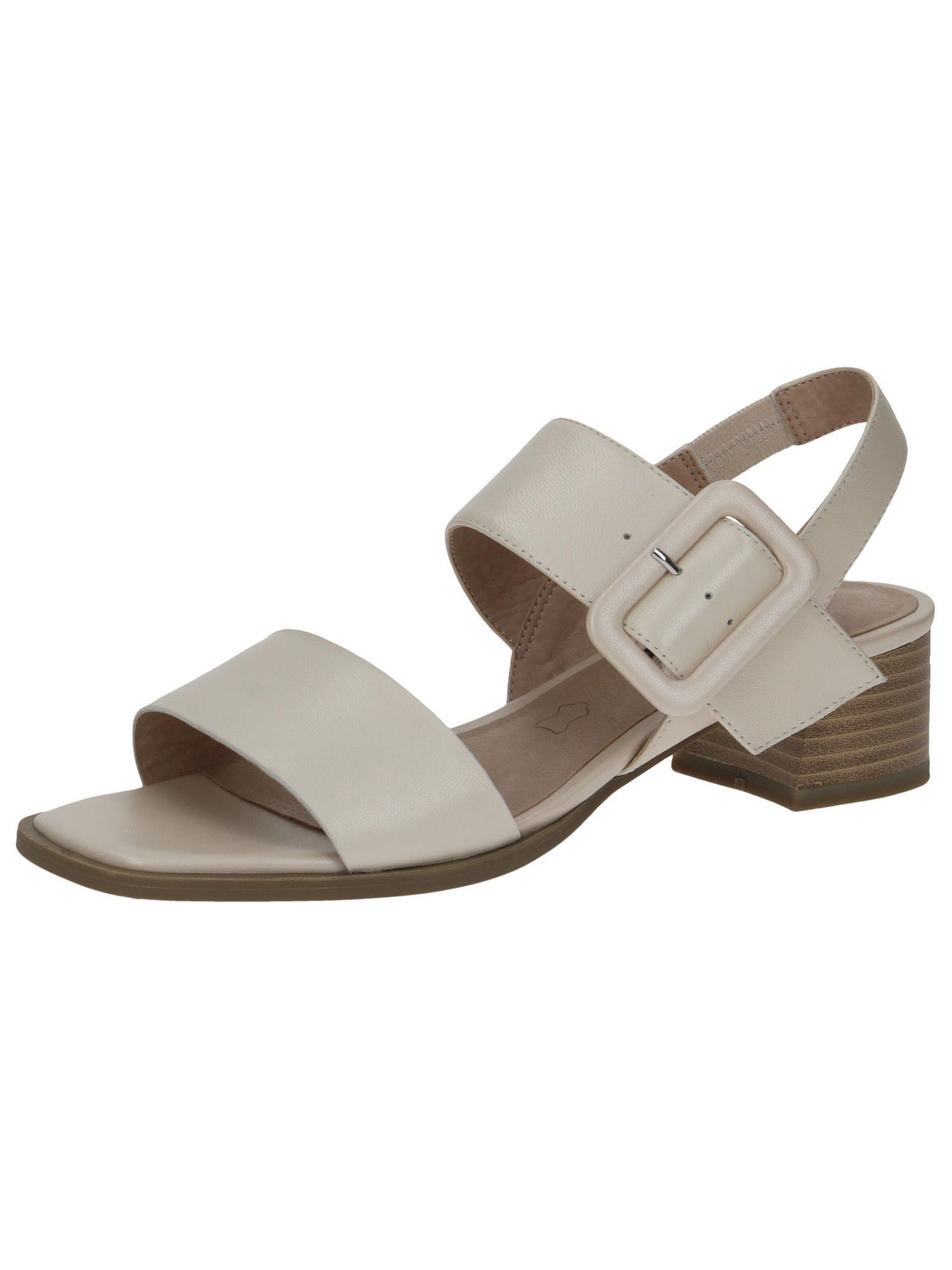 CAPRICE Sandaal in Beige: voorkant