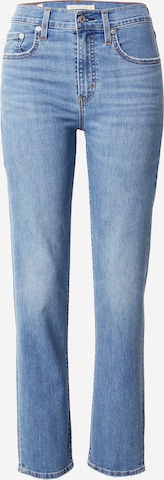 LEVI'S ® Jeans '724 High Rise Straight' in Blauw: voorkant