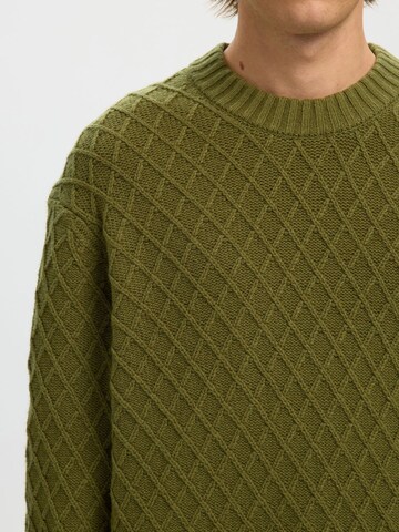 Pull-over SELECTED en vert