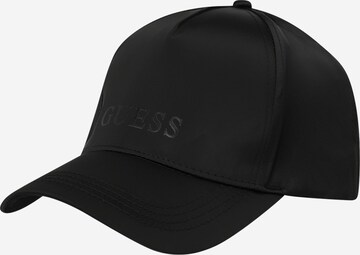 Casquette GUESS en noir : devant