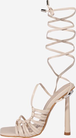 Misspap Strap sandal in Beige