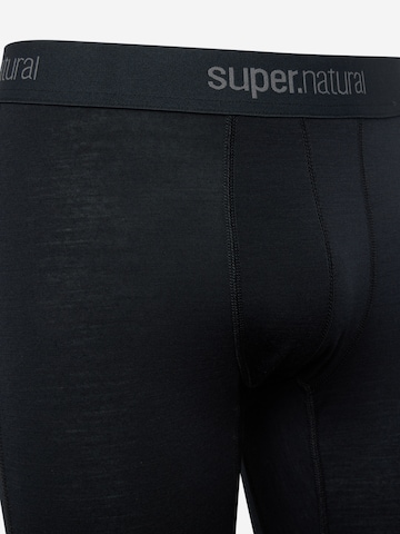 Pantaloncini intimi lunghi 'TUNDRA 175' di super.natural in nero