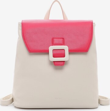 Emily & Noah Backpack 'Lille RUE 09' in Beige: front