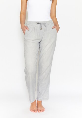 Angels Pants 'Louisa Jump Pleat' in Grey: front