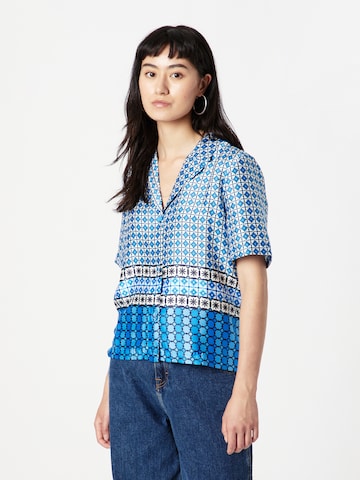 River Island Blouse in Blauw: voorkant