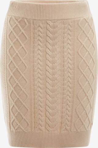 GUESS Skirt in Beige: front