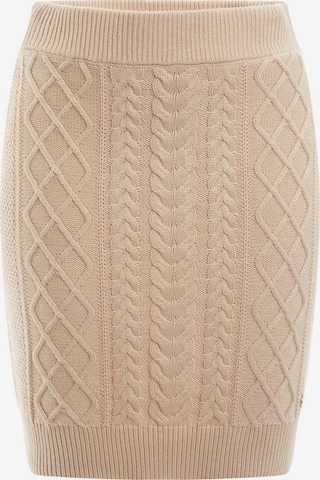 GUESS Skirt in Beige: front