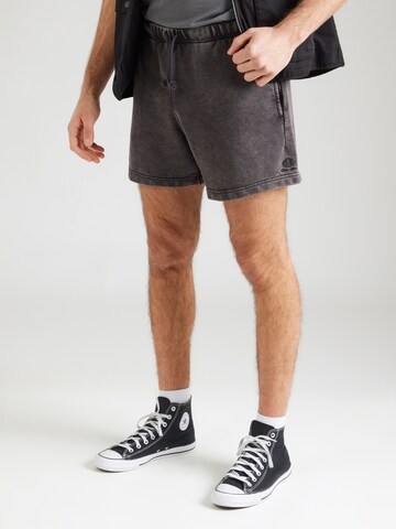 Loosefit Pantalon Champion Authentic Athletic Apparel en noir : devant