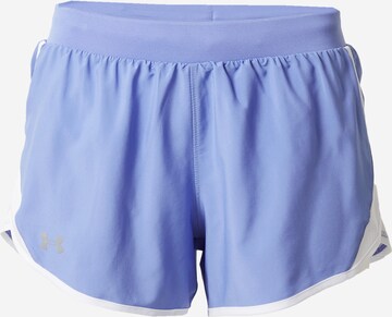 UNDER ARMOUR Sportshorts 'Fly By 2.0' in Blau: predná strana