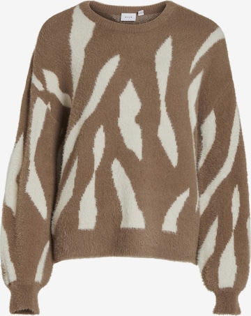 VILA Sweater in Beige: front