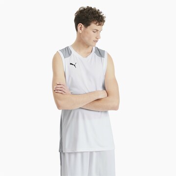 Maillot PUMA en blanc : devant