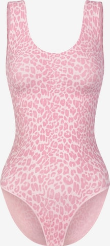 cfabBodi za oblikovanje 'Tank Bodysuit Sculpting Shapewear mit Slip' - roza boja: prednji dio