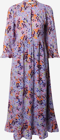 Rich & Royal Shirt Dress in Purple: front
