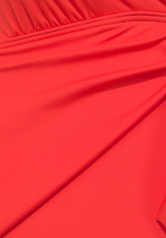 VIVANCE Triangel Badeanzug in Rot