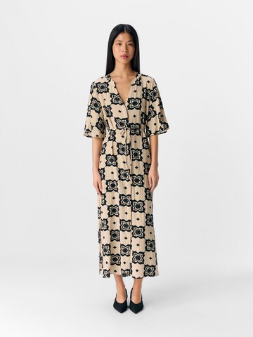 Robe OBJECT en beige